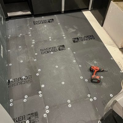 Backer Board Pro Thermal Insulation for underfloor heating